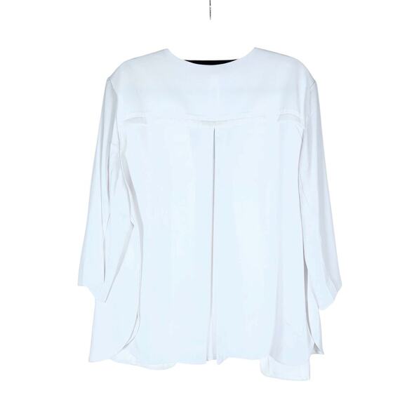 Chicos Womens Blazer 2 White Lightweight Vintage Jacket Clean Girl Classic Fit - Picture 7 of 13